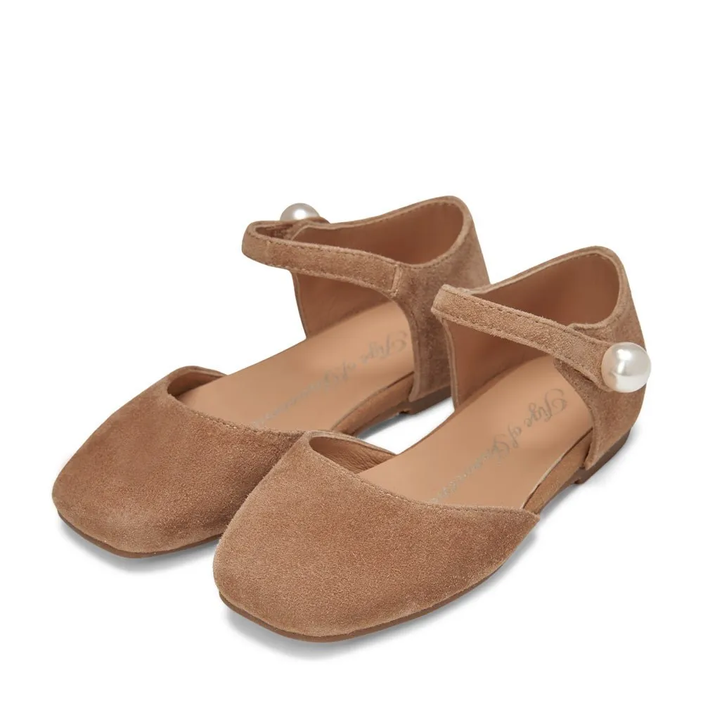 Libby Suede Beige