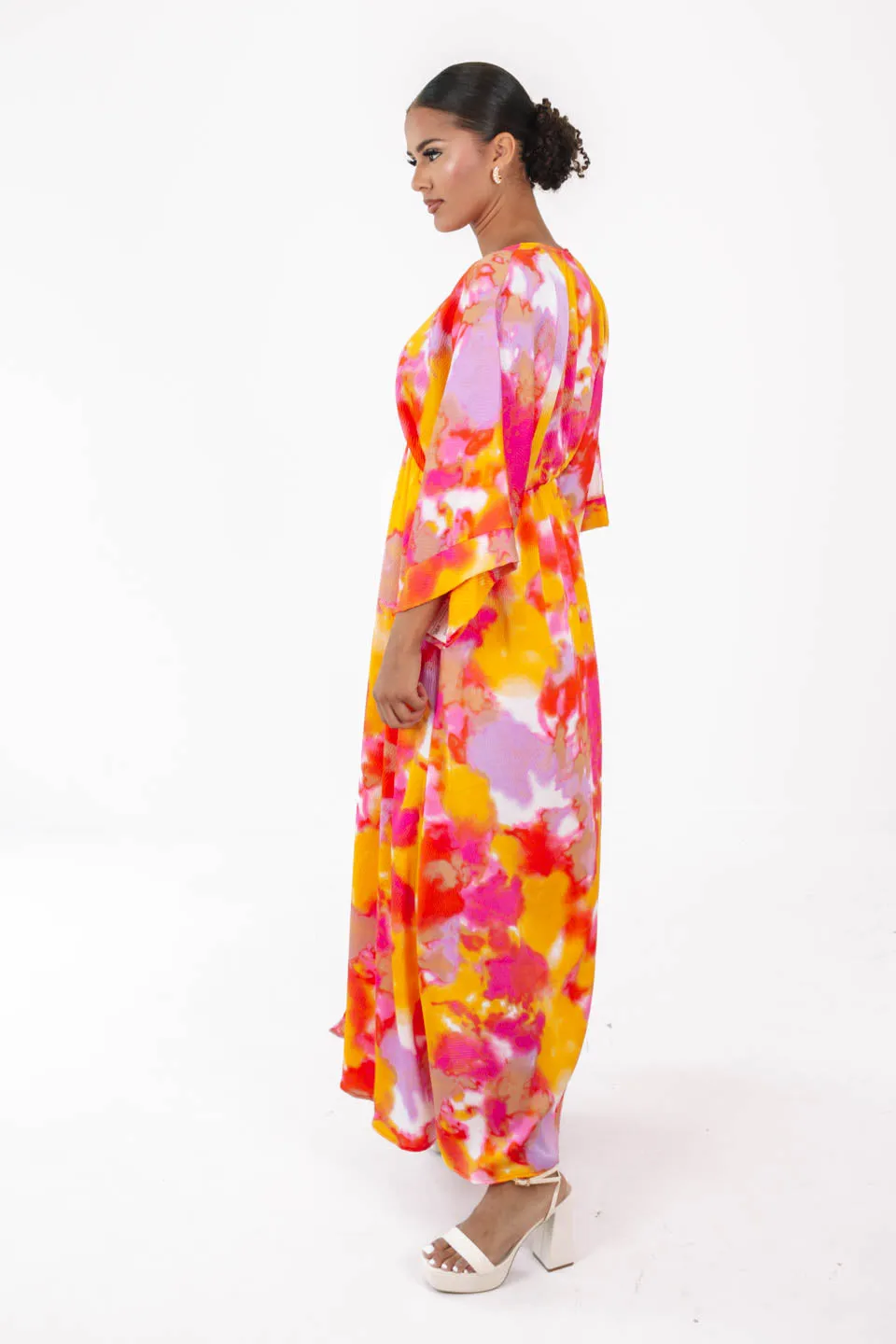 Love Letter Maxi Dress - Orange