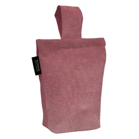 Matt Blush Pink Velvet Doorstop