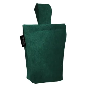 Matt Emerald Green Velvet Doorstop