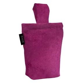 Matt Fuchsia Pink Velvet Doorstop