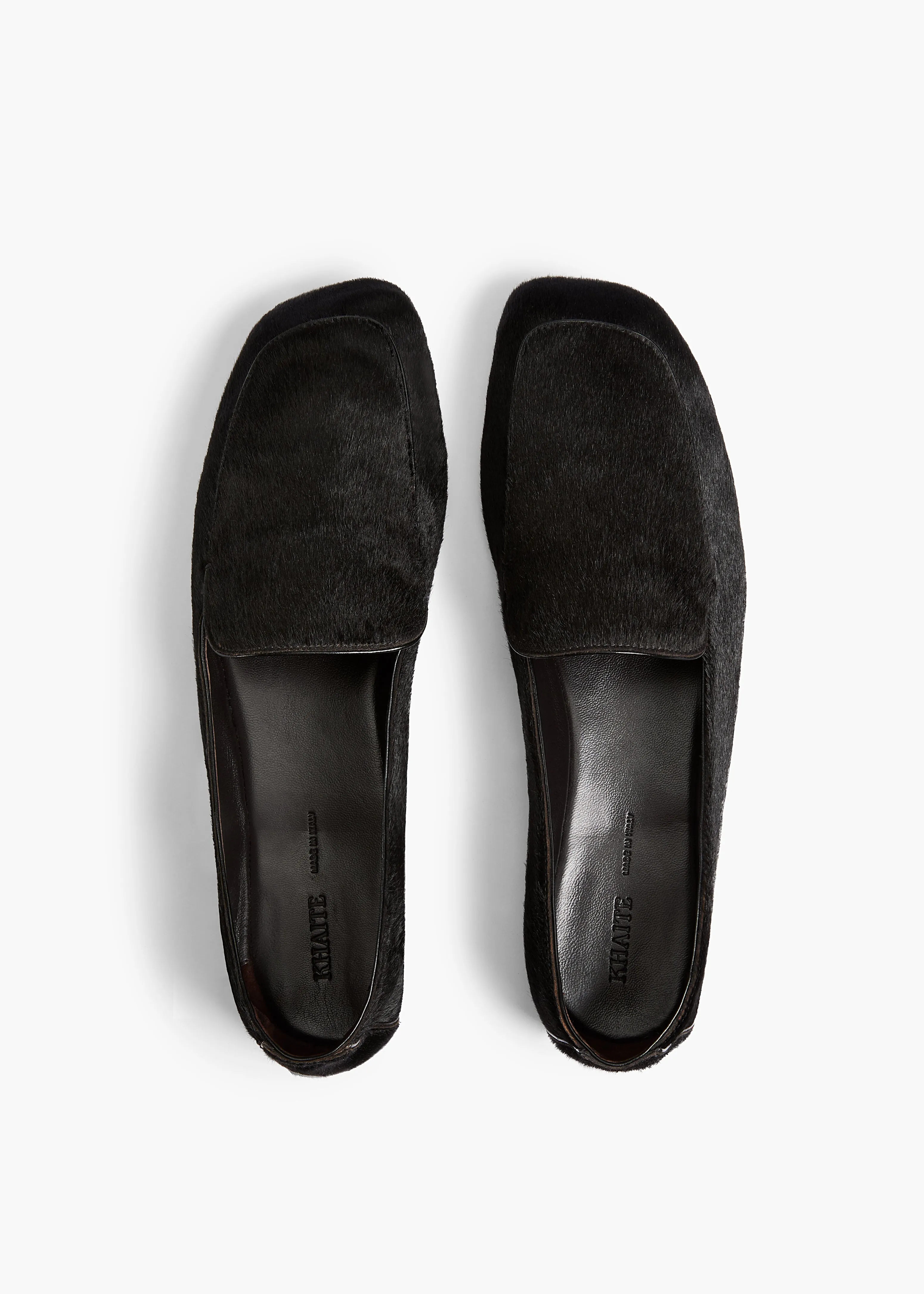 Monroe Loafer in Black Haircalf