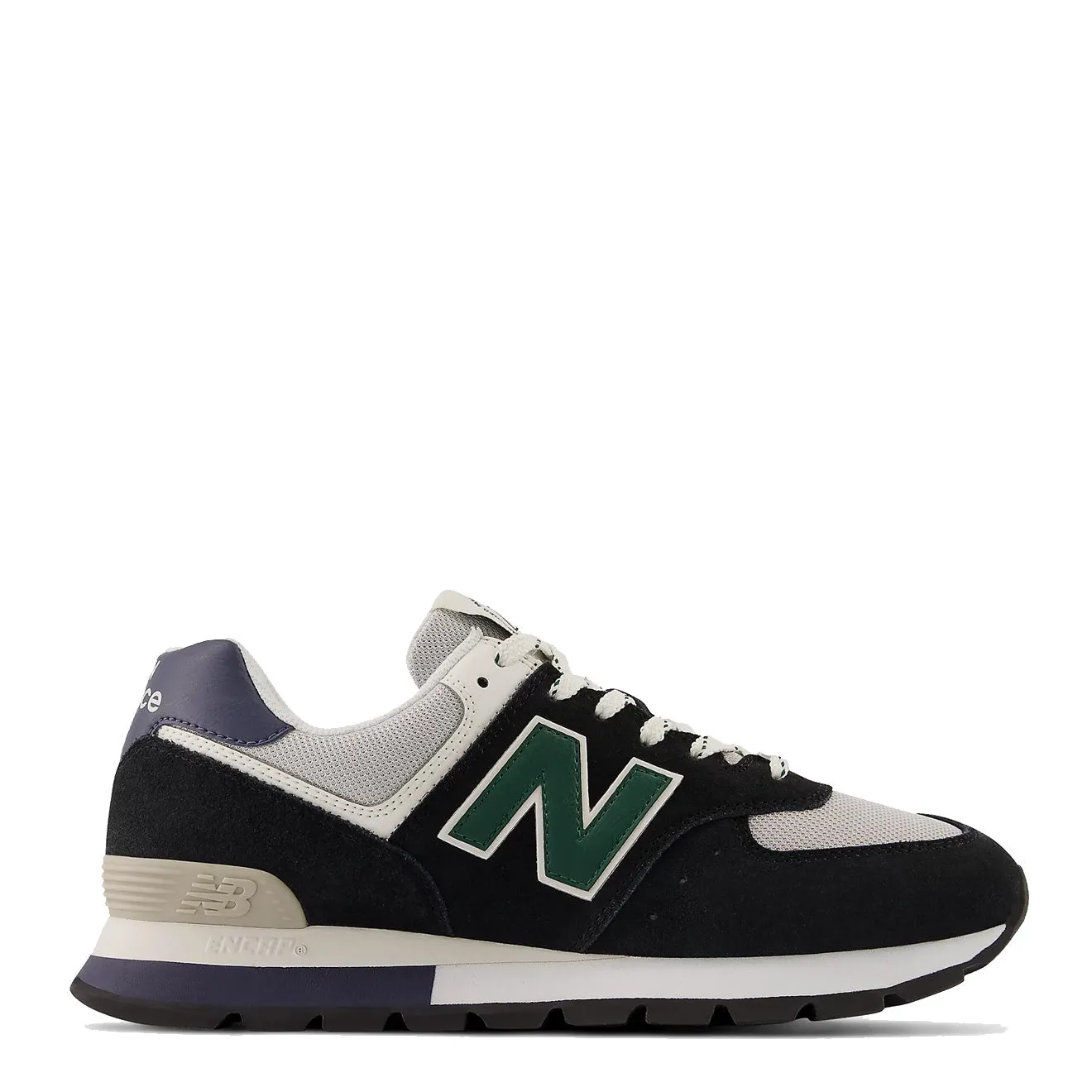 New Balance 574 Rugged Trainers Black / Green