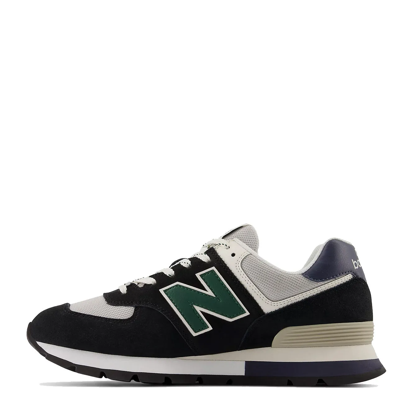 New Balance 574 Rugged Trainers Black / Green