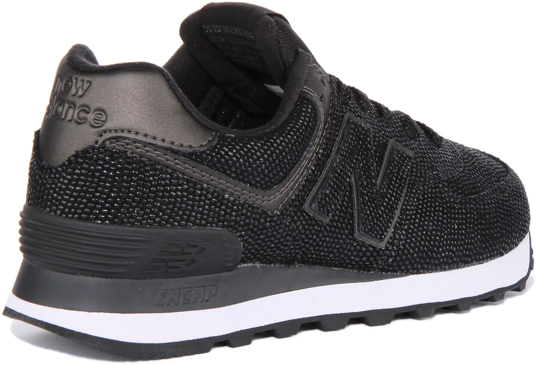 New Balance WL 574 KB2 In Black Rhinestones