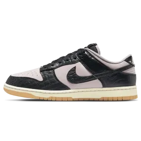 Nike Dunk Low 'Black Platinum Violet Croc'