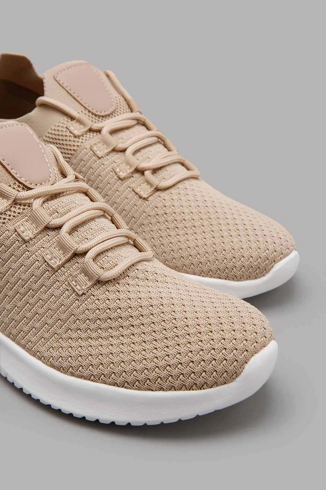 Nude Knit Sneaker