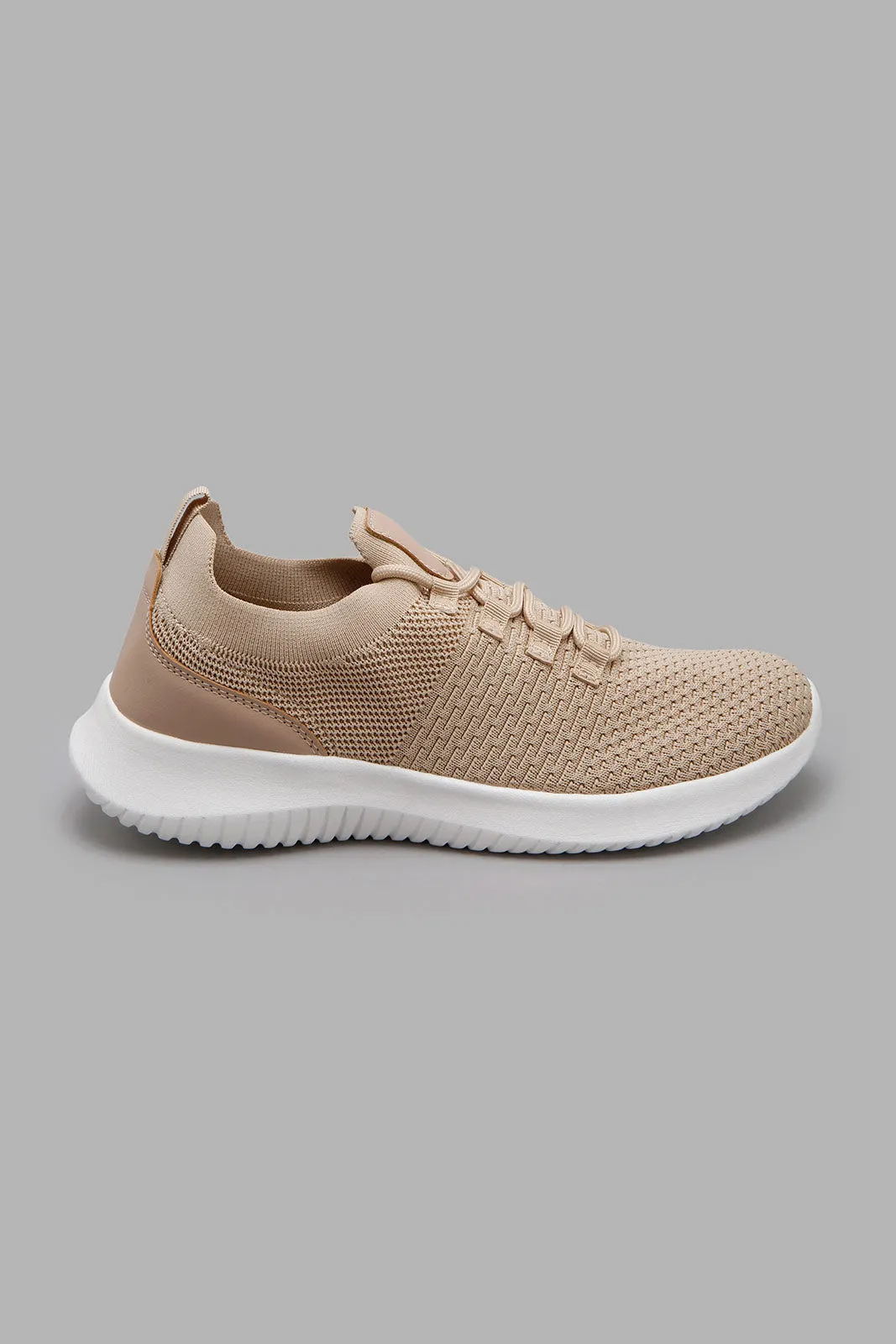 Nude Knit Sneaker