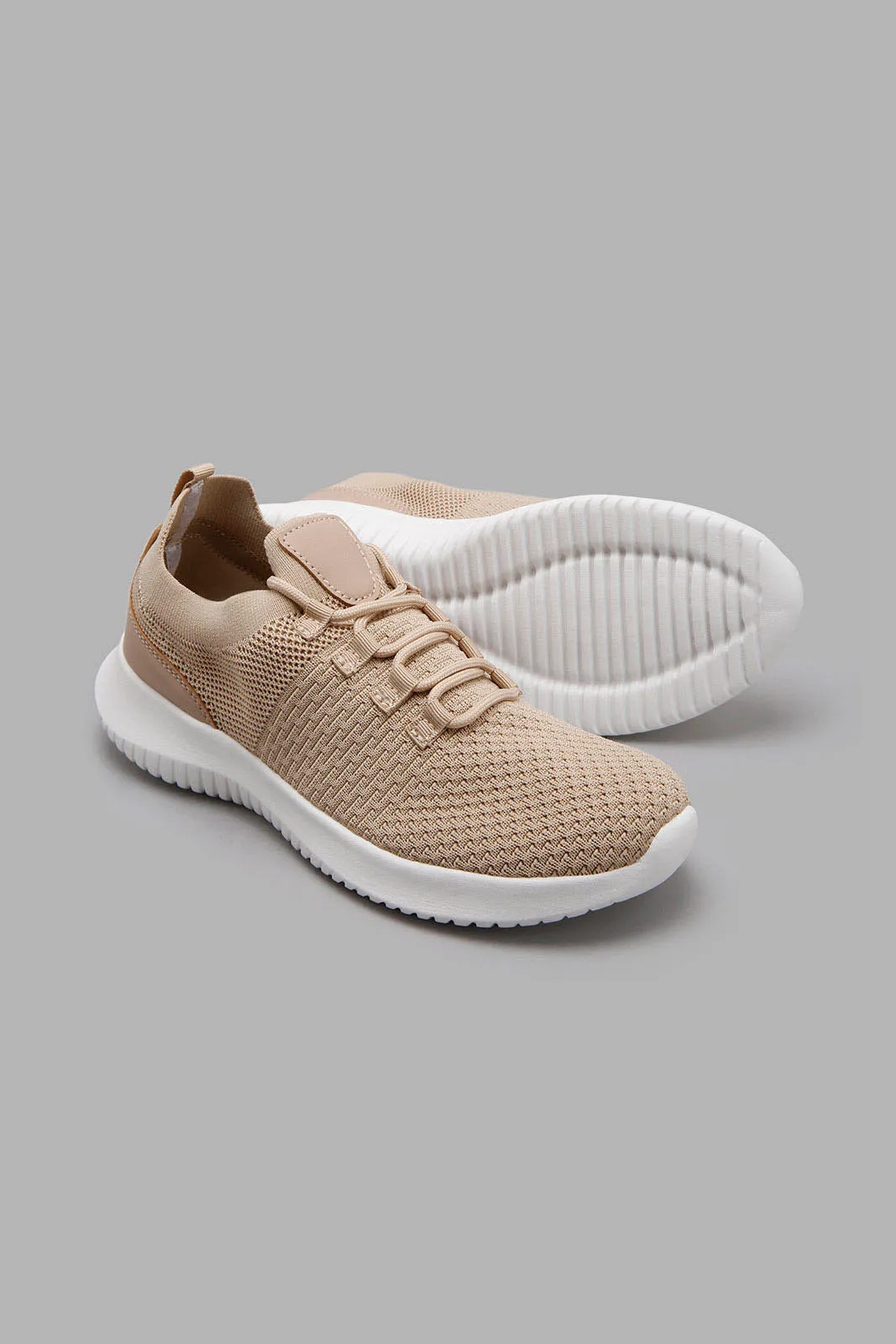 Nude Knit Sneaker