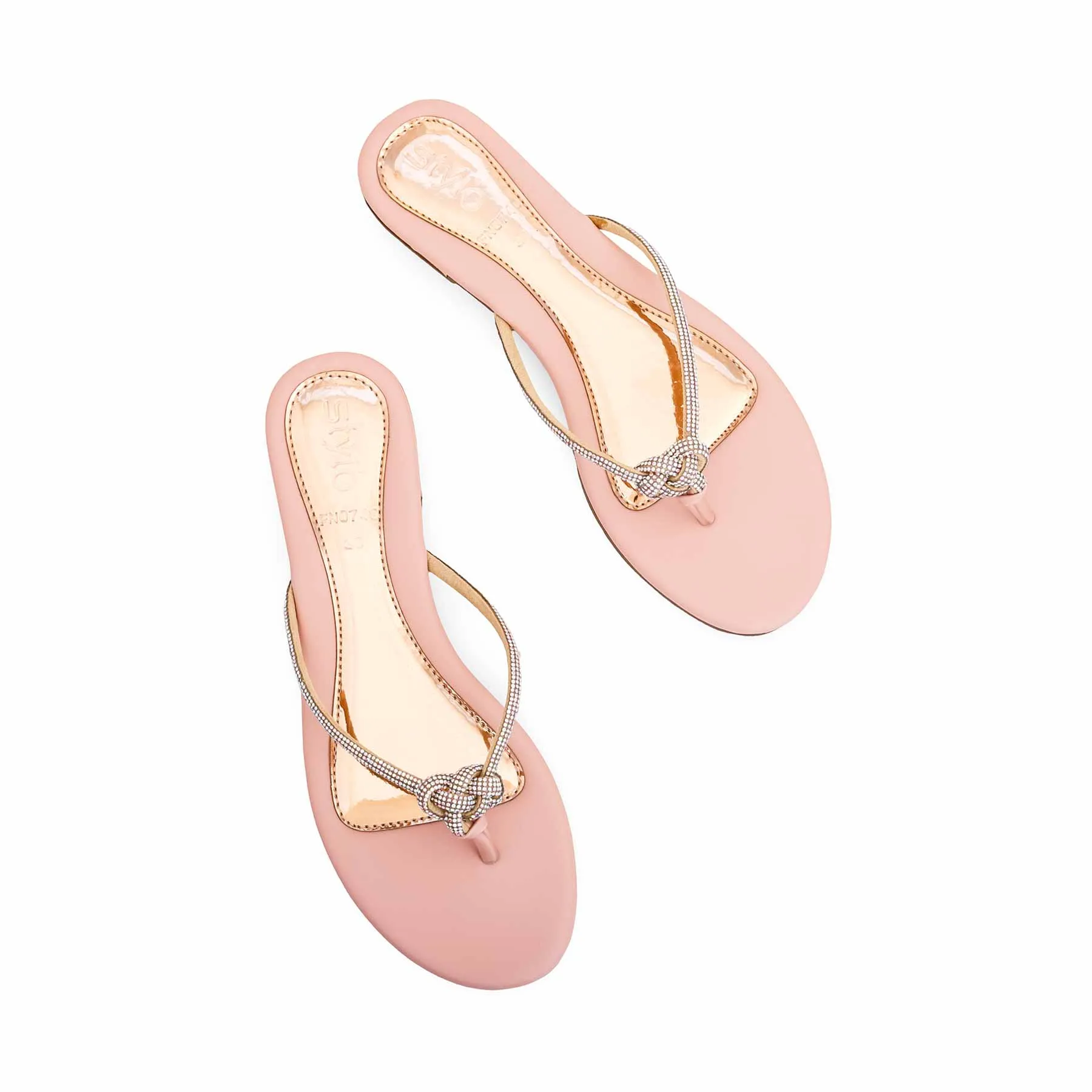 Pink Fancy Chappal FN0740