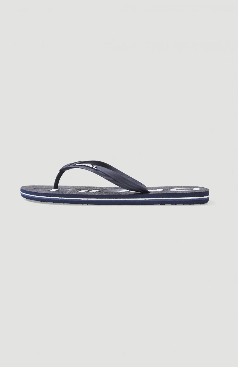 Profile Logo Sandals | Ink Blue