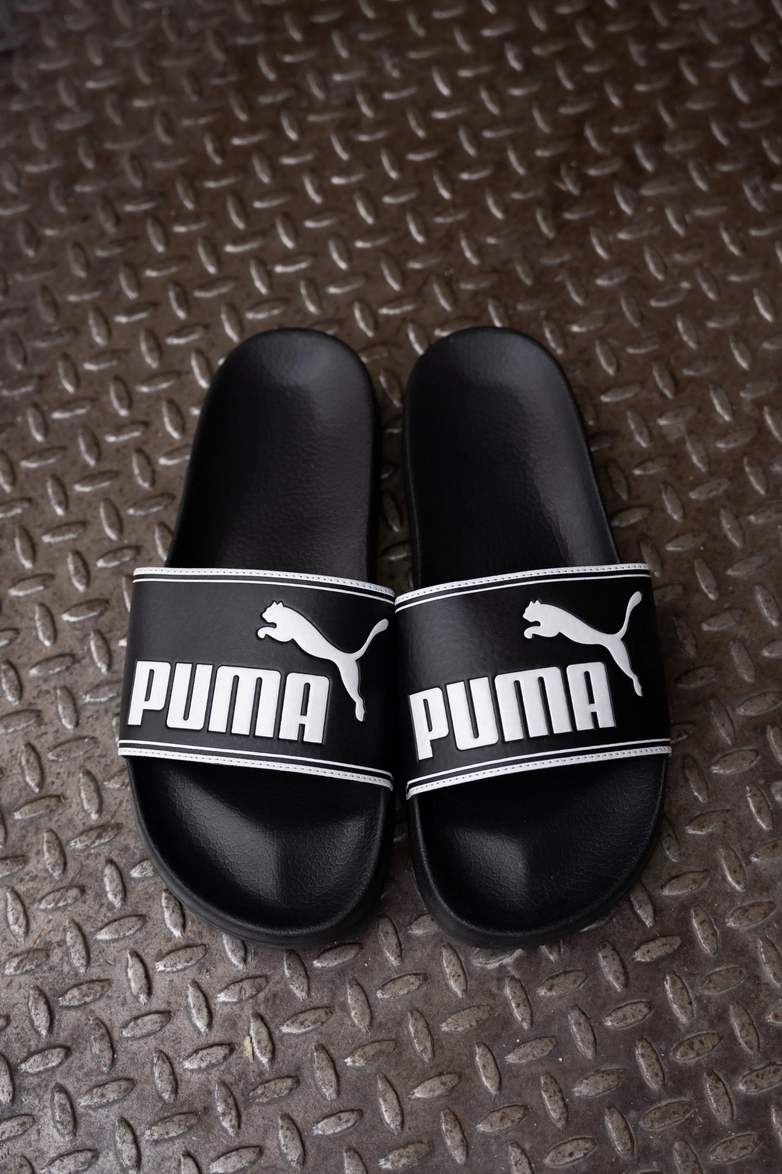 Puma Leadcat 2.0 Slides (Black)