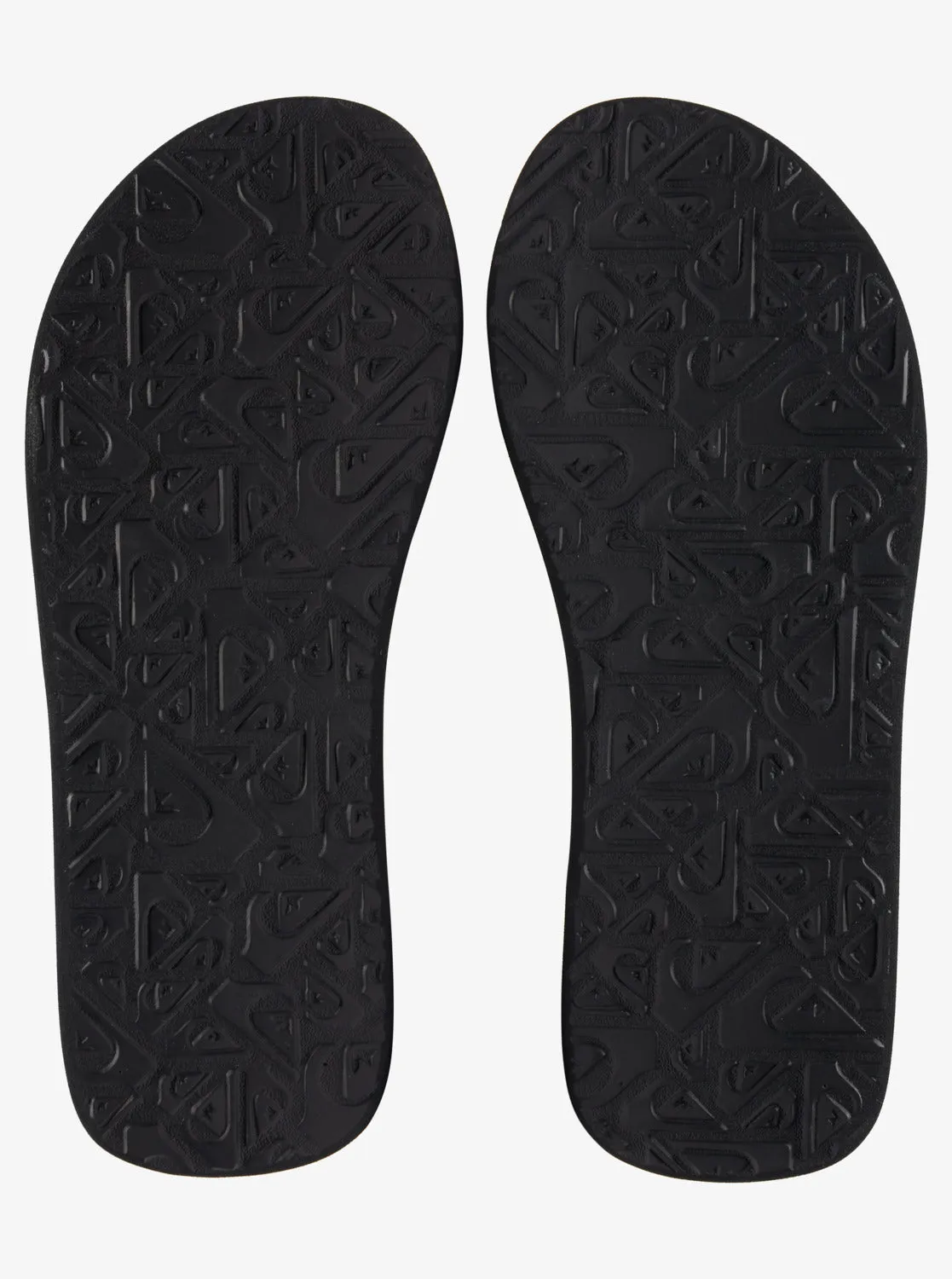 Quiksilver Molokai Layback Sandals - Black/White/Black