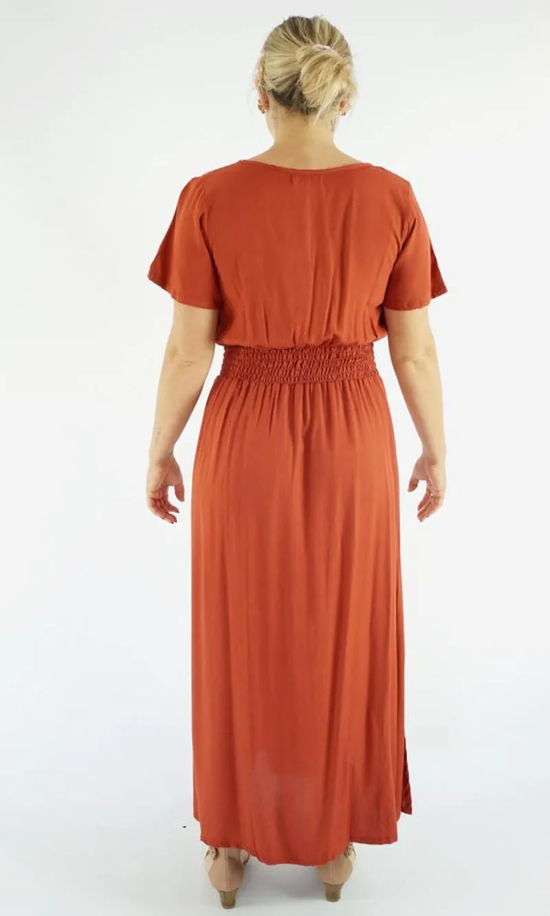 Rayon Dress Katie Plain, More Colours