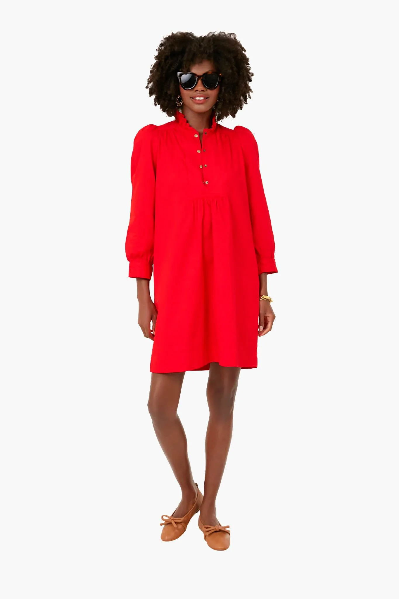 Red Claiborne Dress