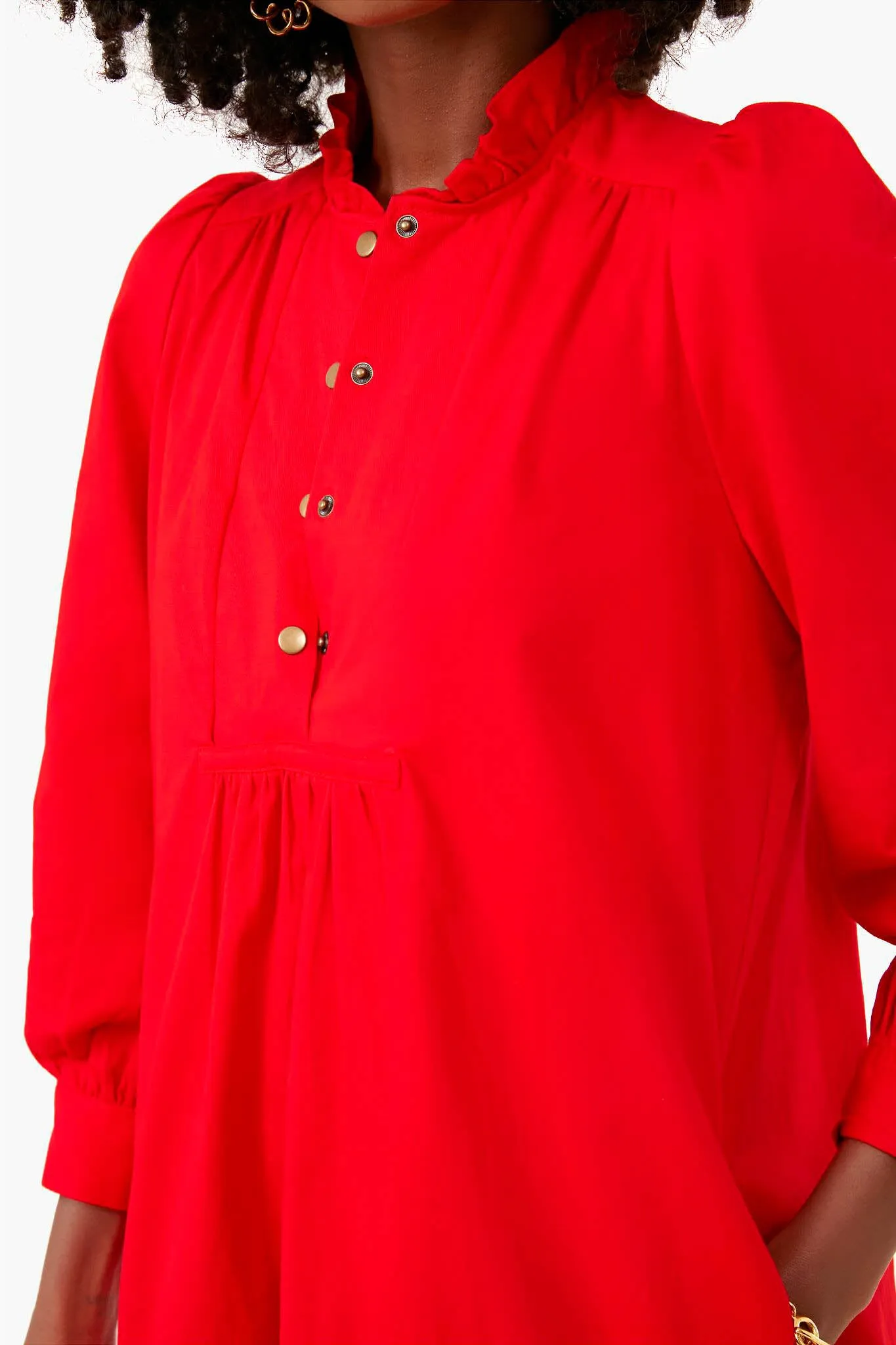 Red Claiborne Dress