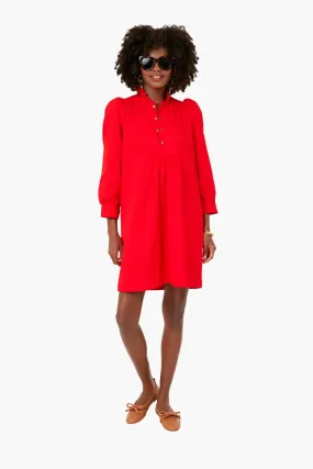 Red Claiborne Dress