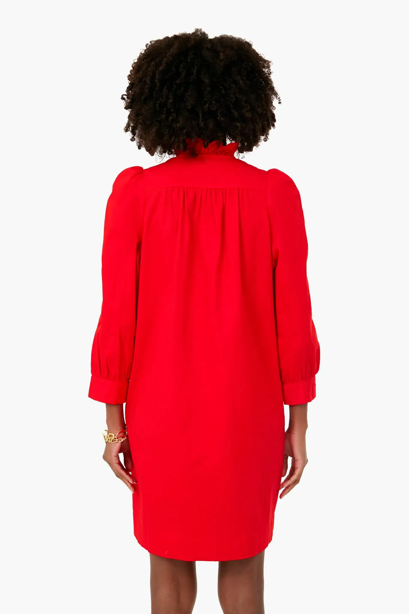 Red Claiborne Dress