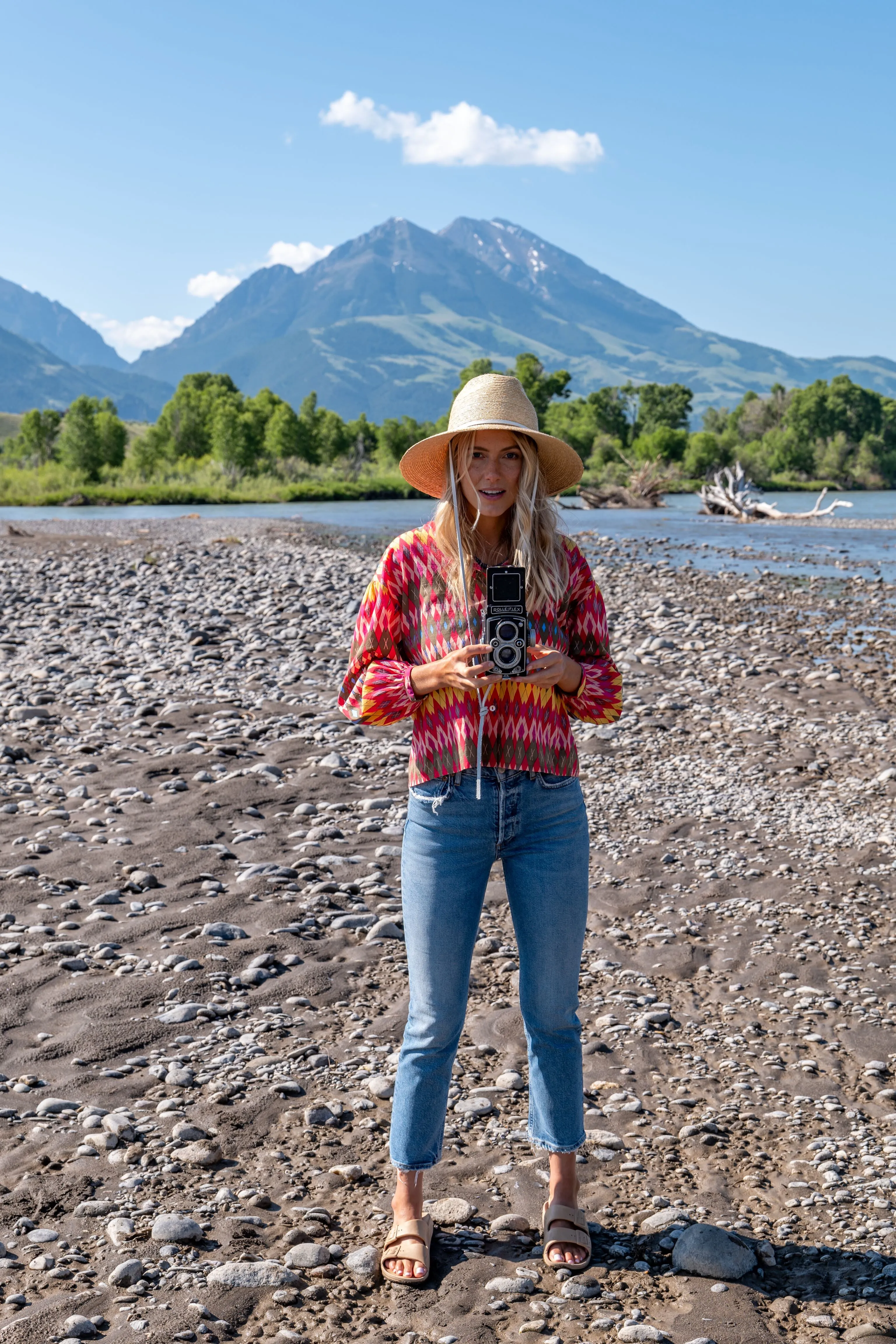 Red Geraldine Jeremy Shirt