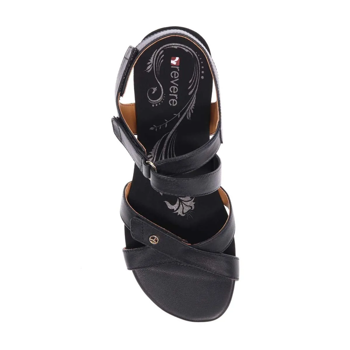 Revere Casablanca Women Sandals In Black French