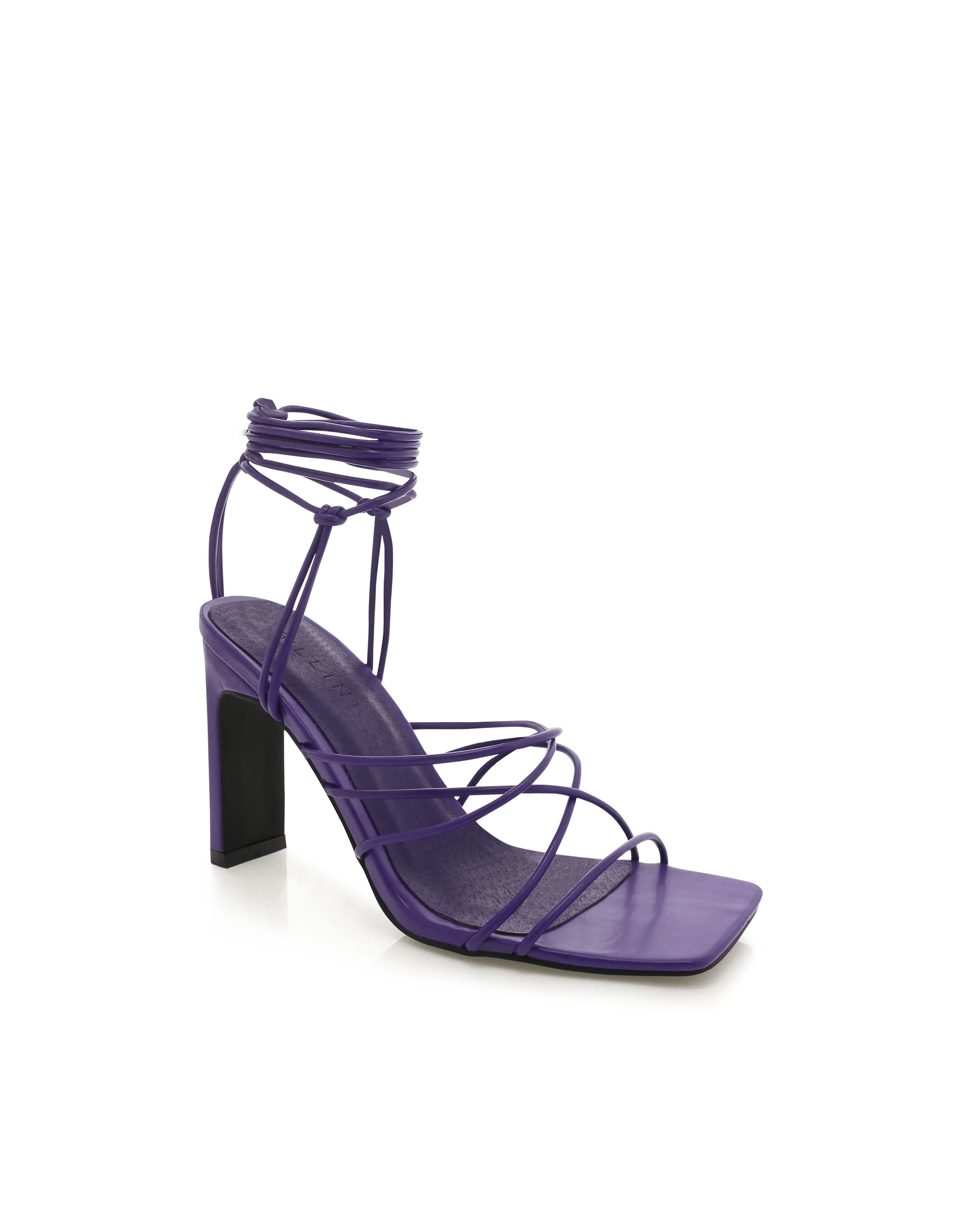 Risara Strappy Lace Up Sandal Violet