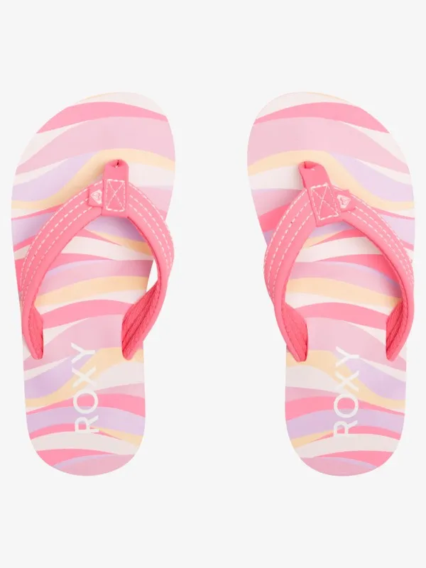 Roxy RG Vista Loreto Sandal-White/Crazy Pink/Orange