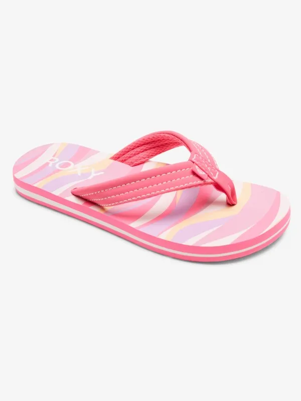 Roxy RG Vista Loreto Sandal-White/Crazy Pink/Orange