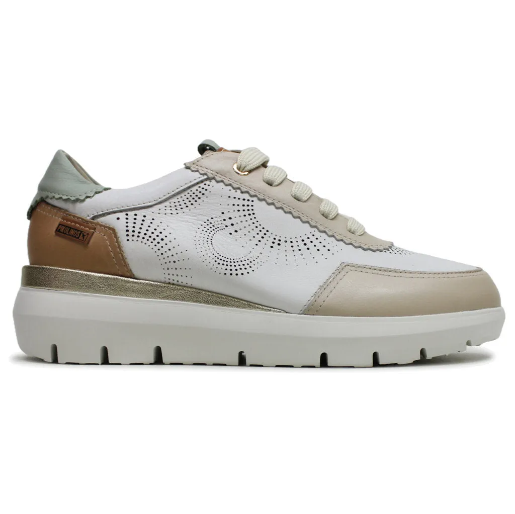 Rueda Leather Women's Low Top Trainers