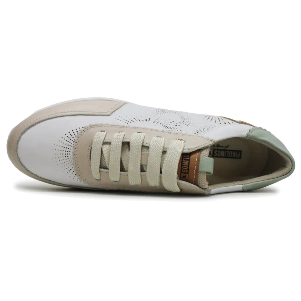 Rueda Leather Women's Low Top Trainers