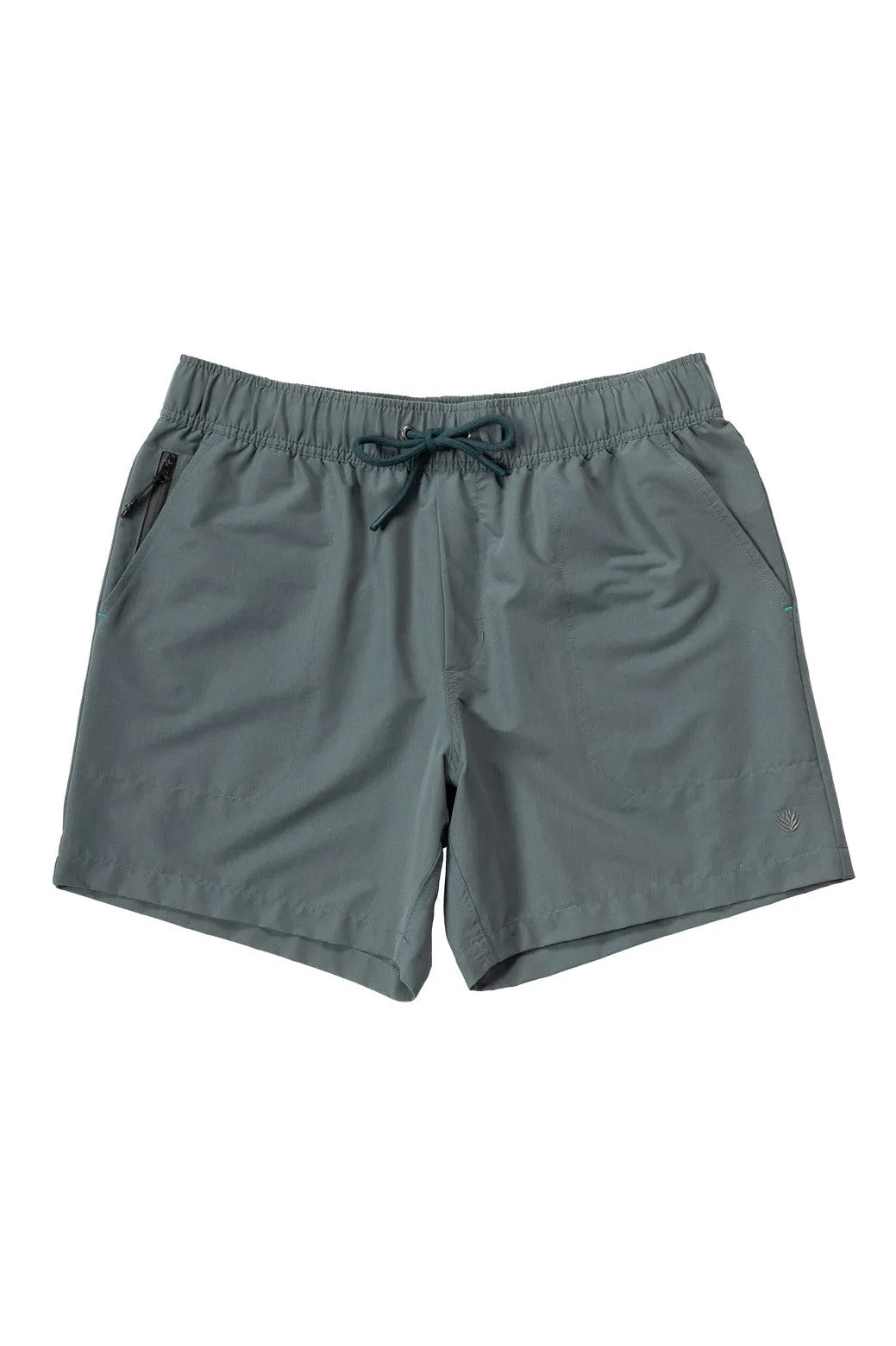 Sendero Provisions Bajada Hybrid Short in Slate Gray