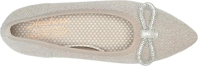 Skechers Women's Cleo Point-Glizty Haze Ballet Flat