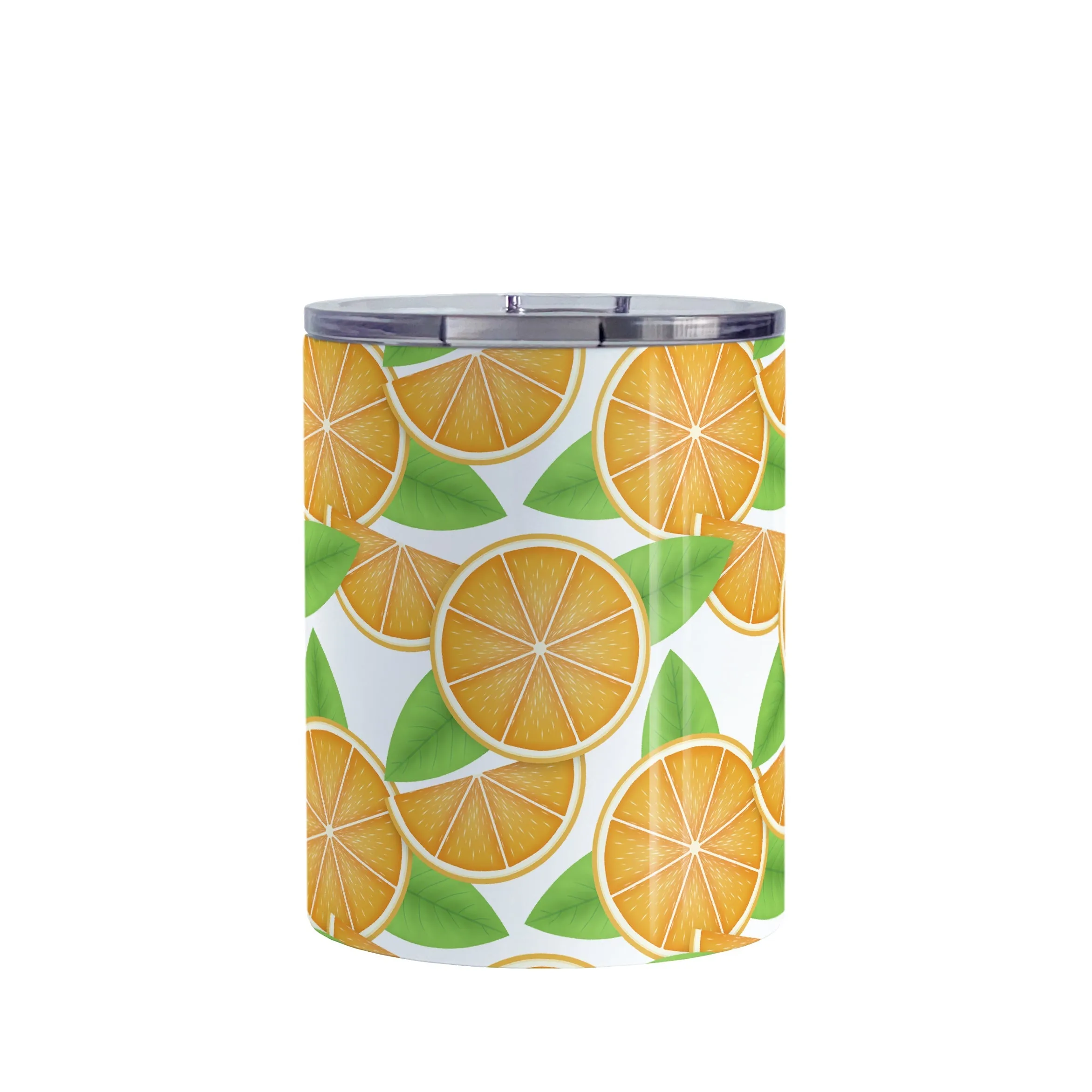 Premium Sliced Oranges Tumbler Cup for Fresh Juice