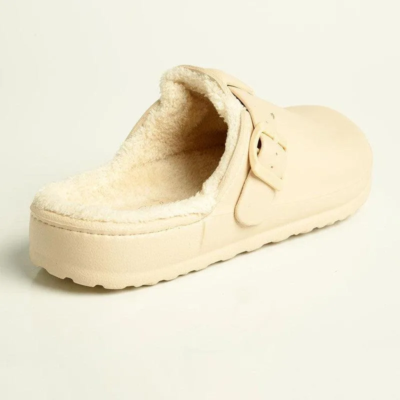 Soft Style by Hush Puppies Desi Fur Slip On - Natural