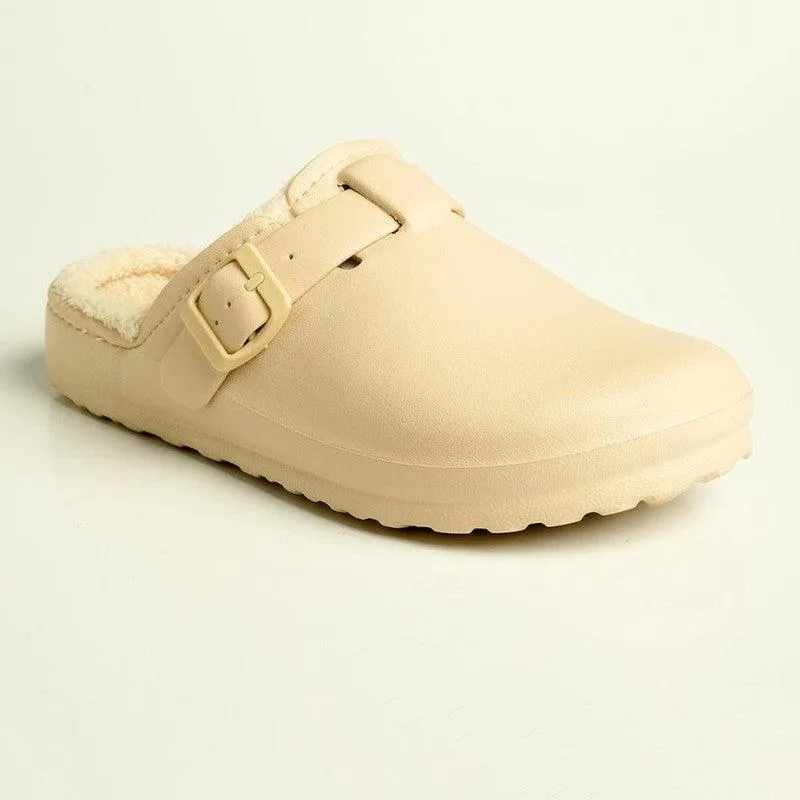 Soft Style by Hush Puppies Desi Fur Slip On - Natural