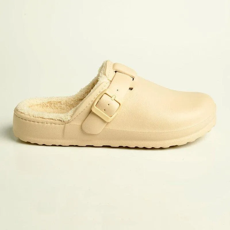 Soft Style by Hush Puppies Desi Fur Slip On - Natural