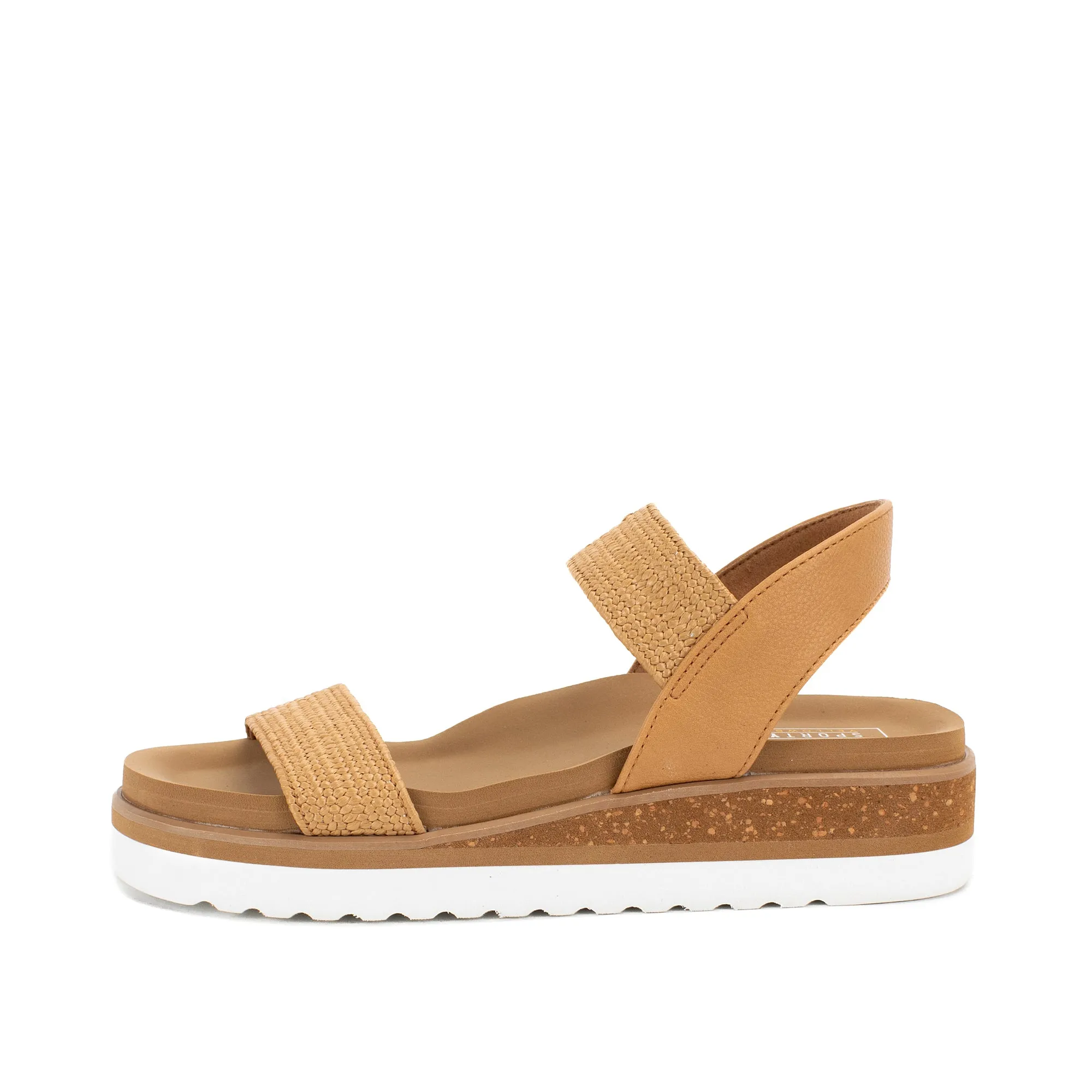 Terry Flatform Sandal