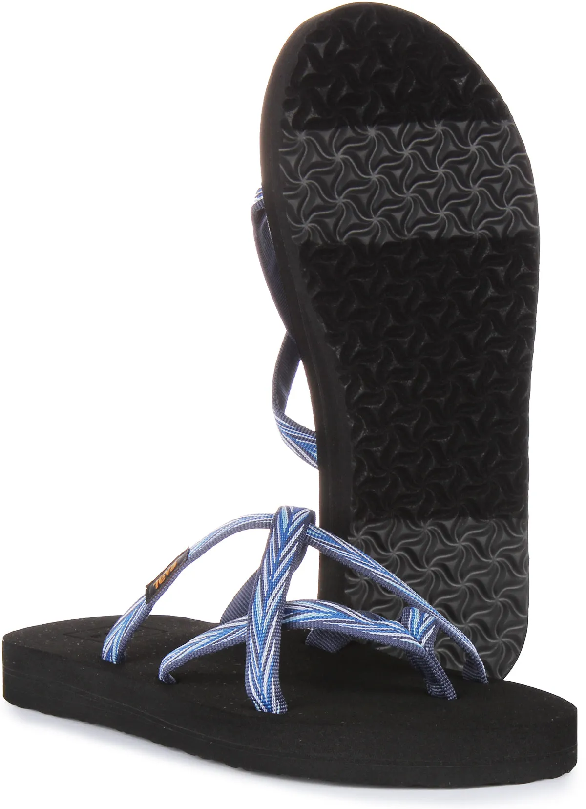 Teva W Olowahu In Blue Black For Women