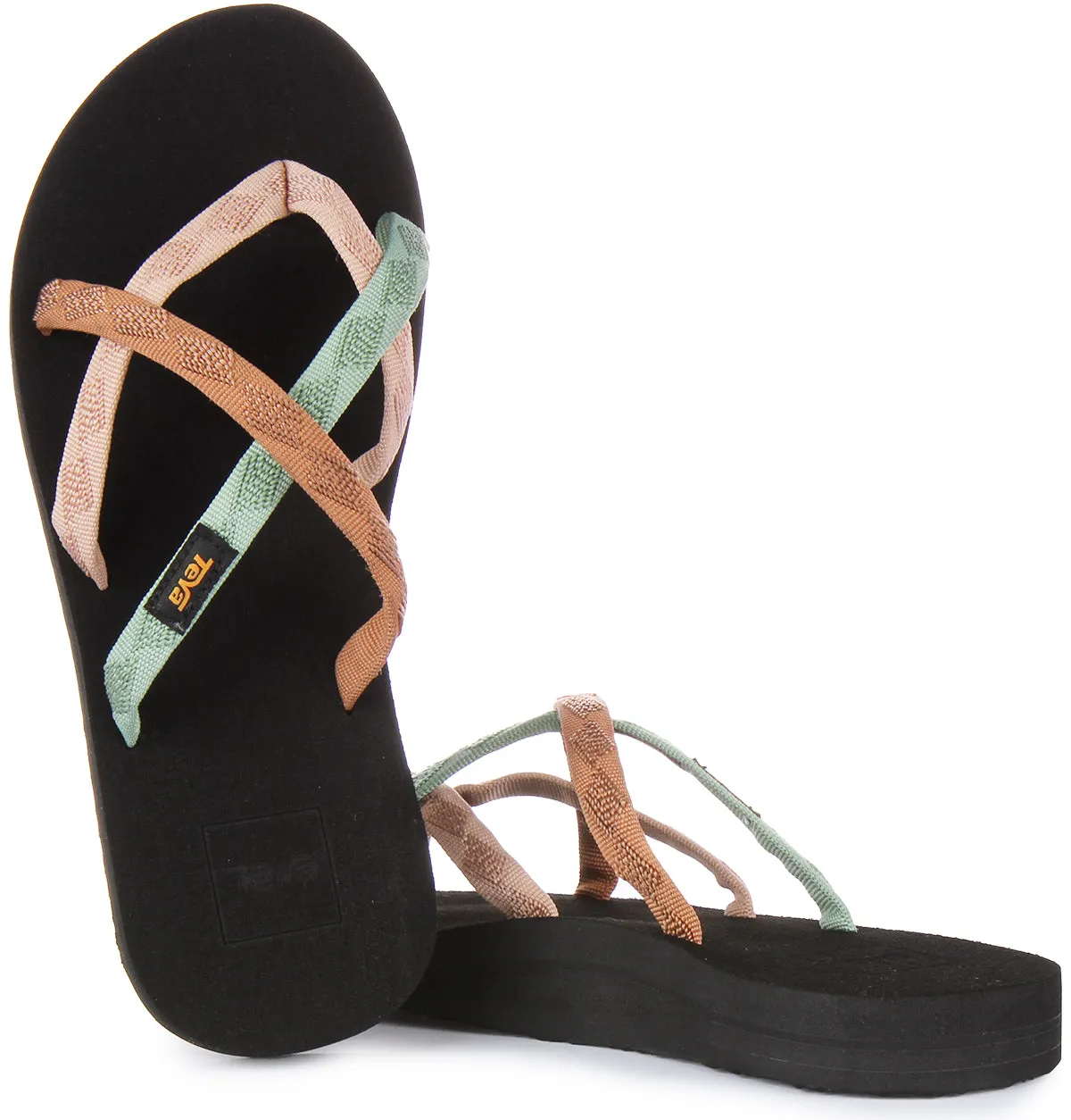 Teva W Olowahu In Brown Black For Women