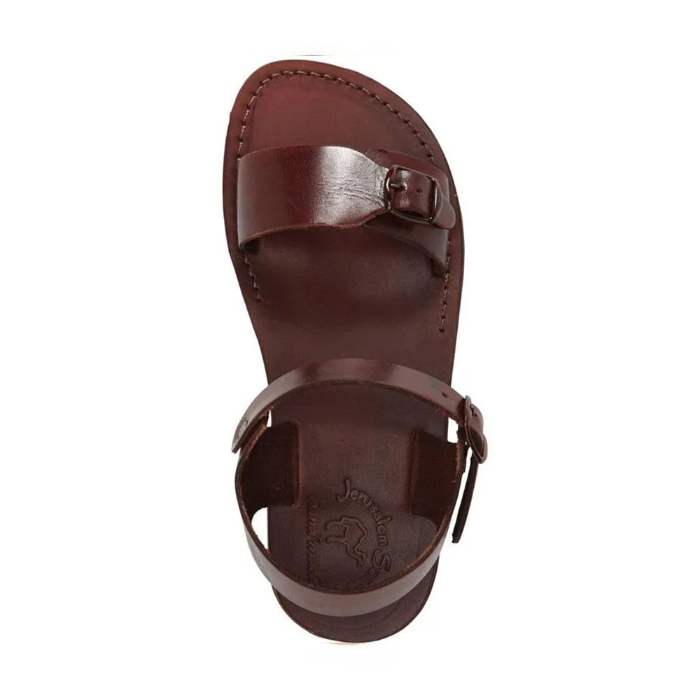 The Original - Leather Adjustable Buckle Sandal | Brown