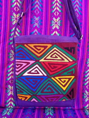 Tribal Textile Vegan Mola Purse - Narya