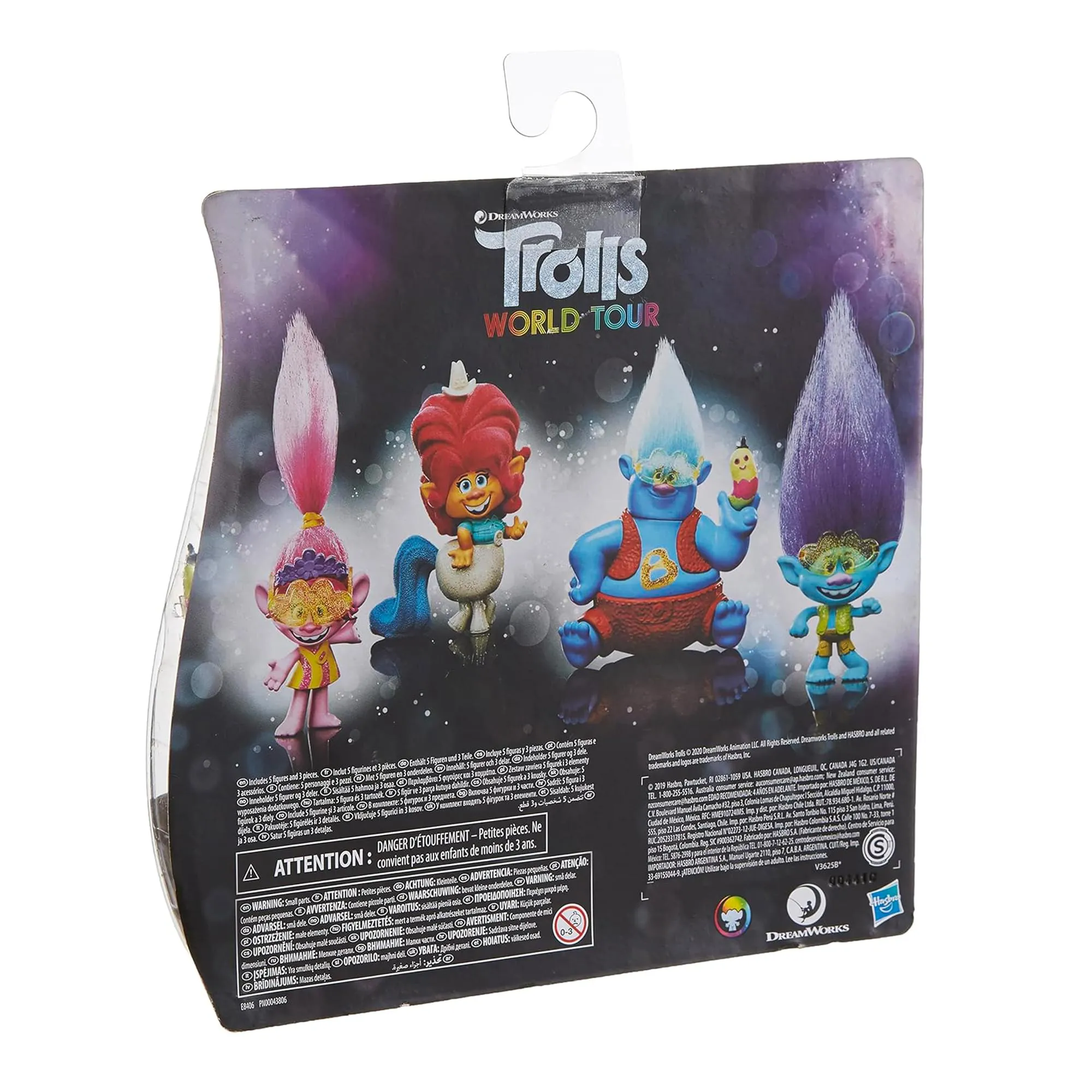 Trolls World Tour: Lonesome Flats Tour 5 Figure Set