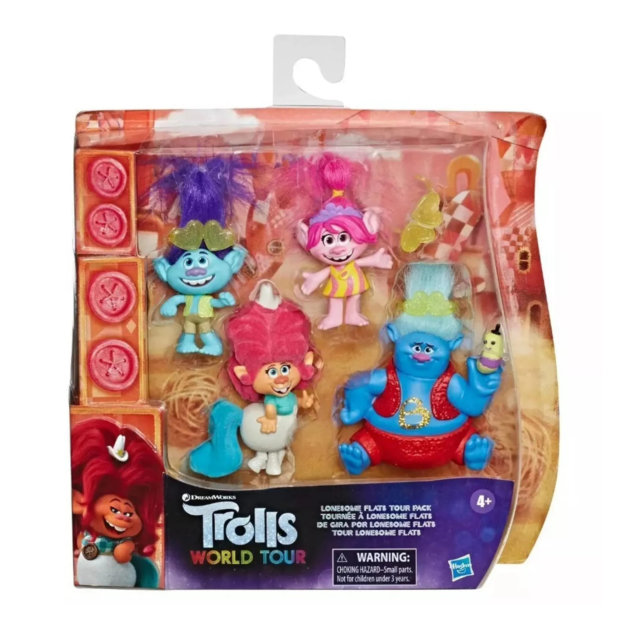 Trolls World Tour: Lonesome Flats Tour 5 Figure Set