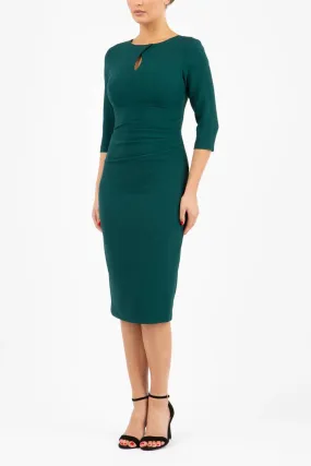 Ubrique Dress - Forest Green