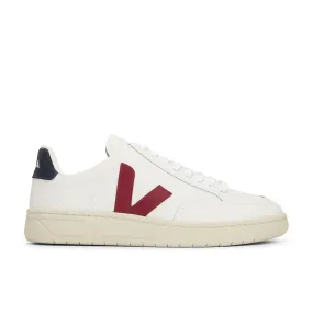 Veja Men V-12 White/Marsala/Nautico Eco Sneakers  Shoes