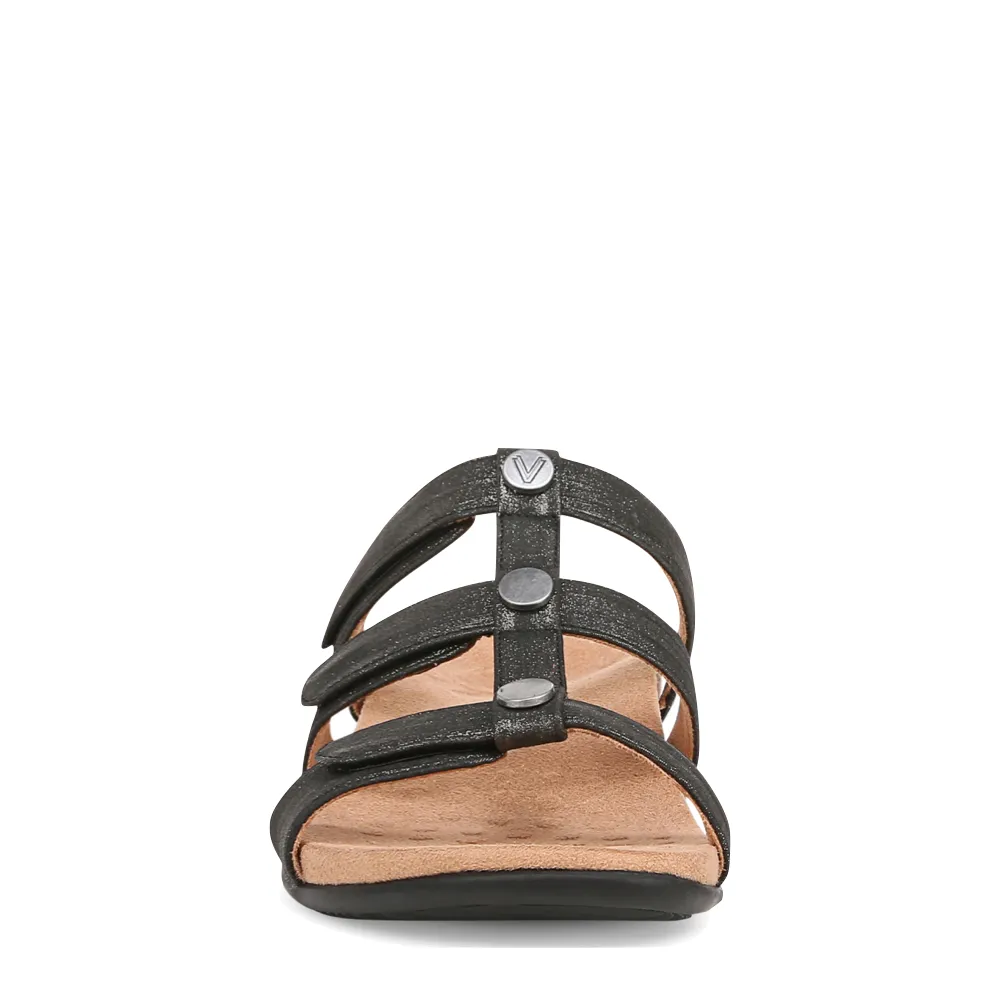 Vionic Women's Amber Slide Sandal (Black)