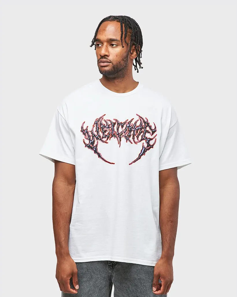 Welcome Fang Shirt - White/Purple/Red