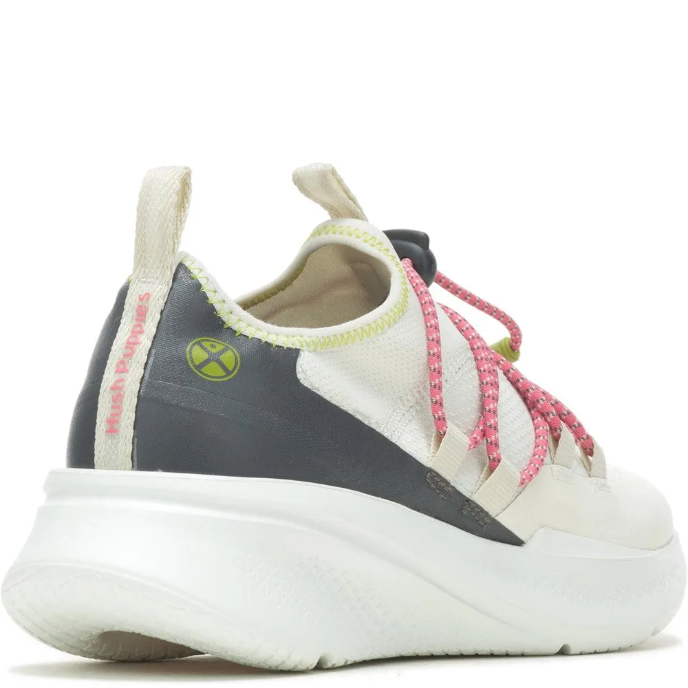 White Spark Bungee Trainers