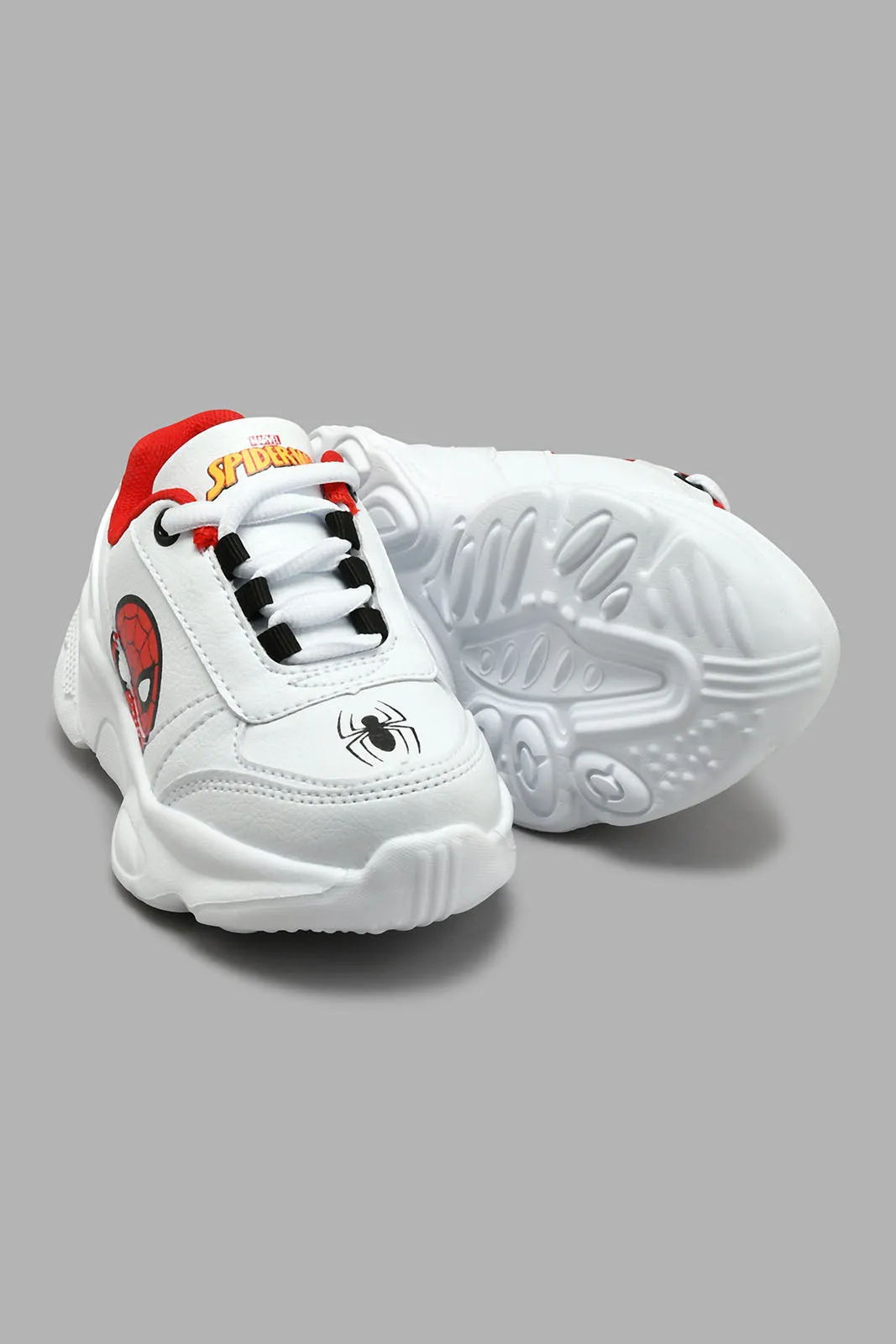 White Spiderman Chunky Sneaker