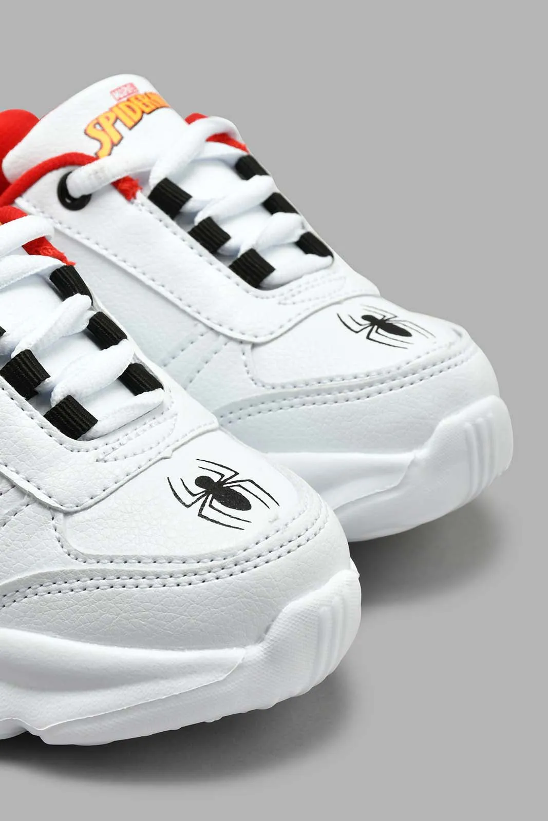 White Spiderman Chunky Sneaker