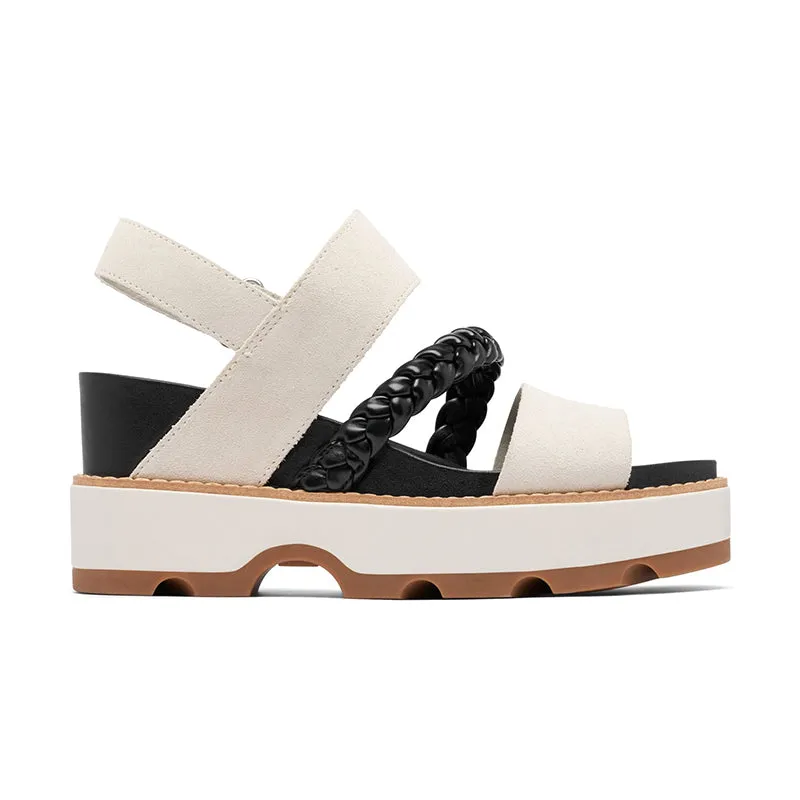 Women's Joanie IV Slingback Wedge Chalk/Black